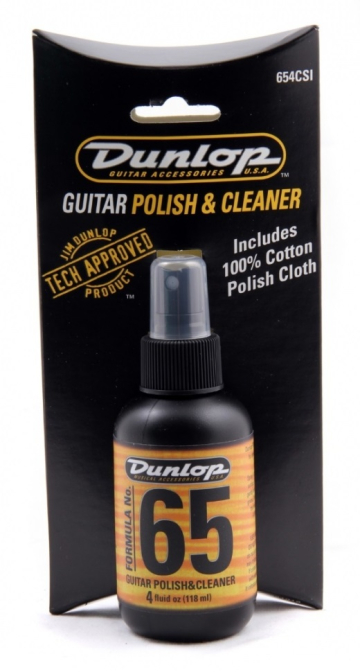 Dunlop 654C Formula 65 Polish & Cloth Combo - Dunlop 654C Formula 65 Polish & Cloth Combo