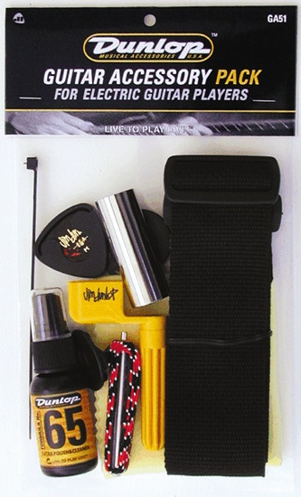 Dunlop GA51 Electric Guitar Accessory Pack With Strap - Dunlop GA51 Electric Guitar Accessory Pack With Strap