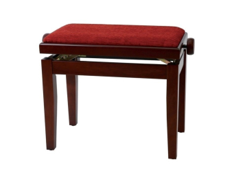 GEWA Piano Bench Deluxe Mahogany Matt - GEWA Piano Bench Deluxe Mahogany Matt