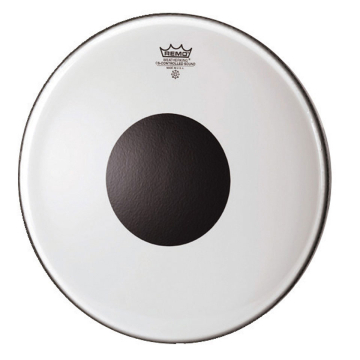 Remo CS-1324-10 Bass Controlled Sound Clear Black Dot On Top - Remo CS-1324-10 Bass Controlled Sound Clear Black Dot On Top