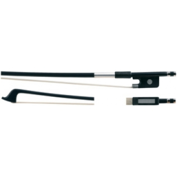 Glasser Violin Bow Carbon Graphit 4/4 Round - Glasser Violin Bow Carbon Graphit 4/4 Round