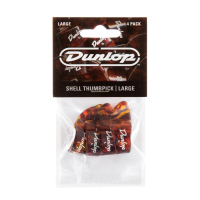 DUNLOP 9023P Thumbpicks Shell Plastic Larg