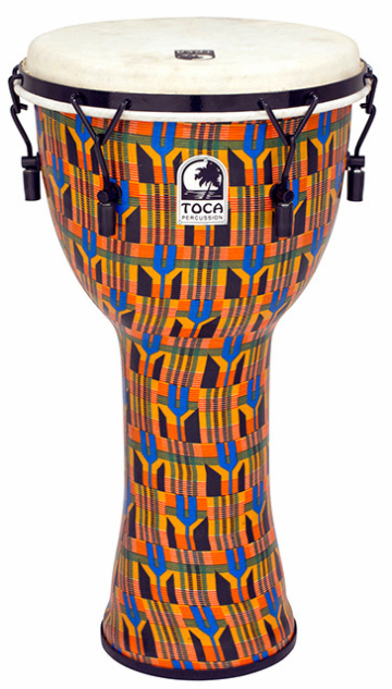 Toca SFDMX-12K 12" Kente Cloth - Toca SFDMX-12K 12" Kente Cloth