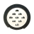 Dunlop DSC301 Suppressor Pro 9 Louver Chrome - Dunlop DSC301 Suppressor Pro 9 Louver Chrome