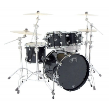 DRUM WORKSHOP SHELL SET PERFORMANCE LACQUER Ebony Stain - DRUM WORKSHOP SHELL SET PERFORMANCE LACQUER Ebony Stain