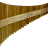 GEWA Pan Flute Soloist G 25 Tubes - GEWA Pan Flute Soloist G 25 Tubes