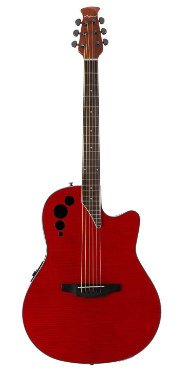 APPLAUSE AE44IIP-CHF Mid Cutaway Cherry Flame - APPLAUSE AE44IIP-CHF Mid Cutaway Cherry Flame