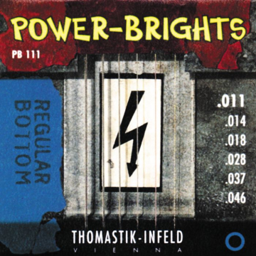 Thomastik PB111 Power-Brights Regular Bottom - Thomastik PB111 Power-Brights Regular Bottom