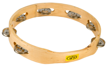 Latin Percussion CP389 Tambourine Single Row - Latin Percussion CP389 Tambourine Single Row