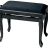 GEWA Deluxe Classic Black Matt Black Cover - GEWA Deluxe Classic Black Matt Black Cover