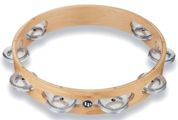 LATIN PERCUSSION TAMBOURINE 10" LP380A-AL - LATIN PERCUSSION TAMBOURINE 10" LP380A-AL