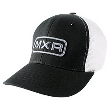 Dunlop DSD21-42 MXR Truckers's Hat Black Front/White Back - Dunlop DSD21-42 MXR Truckers's Hat Black Front/White Back