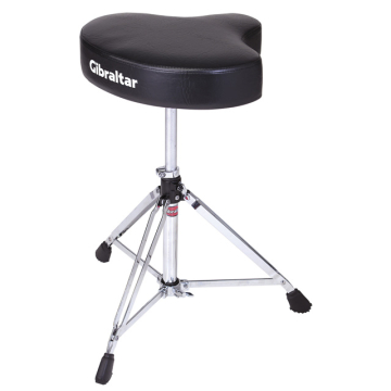 Gibraltar Drum Throne Motocycle Style Vinyl Seat - Gibraltar Drum Throne Motocycle Style Vinyl Seat