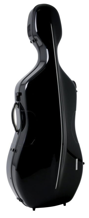 GEWA CELLO CASE AIR Black/Bordeaux - GEWA CELLO CASE AIR Black/Bordeaux