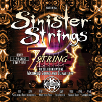 Kerly KQXS7-1158 Sinister 7 Strings Nickel Tempered