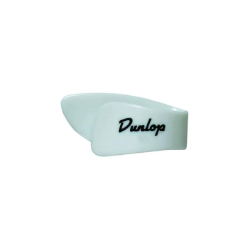 DUNLOP 9004R Thumbpicks White Plastic Extra Large - DUNLOP 9004R Thumbpicks White Plastic Extra Large