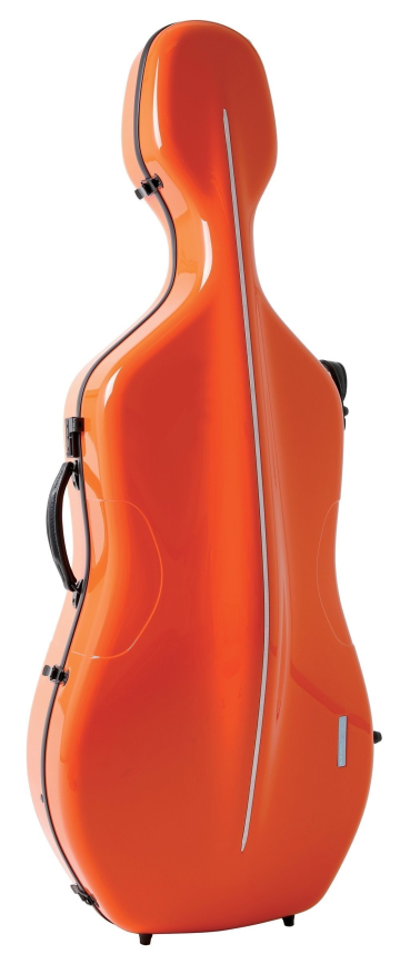 GEWA CELLO CASE AIR Orange/Black - GEWA CELLO CASE AIR Orange/Black