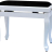GEWA Deluxe Classic White high gloss Black Cover - GEWA Deluxe Classic White high gloss Black Cover