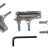 LATIN PERCUSSION MOUNT BRACKET CONGA LP291BR - LATIN PERCUSSION MOUNT BRACKET CONGA LP291BR