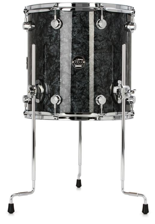 DRUM WORKSHOP FLOOR TOM PERFORMANCE 16x16 Black