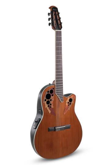 Ovation CE44C-4A-G Celebrity Elite Nylon Cedar Natural - Ovation CE44C-4A-G Celebrity Elite Nylon Cedar Natural