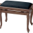 GEWA Deluxe Classic Walnut Matt Black Cover - GEWA Deluxe Classic Walnut Matt Black Cover