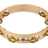 LATIN PERCUSSION TAMBOURINE PRO 10 IN DOUBLE ROW LP380B-BR - LATIN PERCUSSION TAMBOURINE PRO 10 IN DOUBLE ROW LP380B-BR