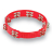 Latin Percussion LPA191 Aspire 10 Plastic Tambourine Red - Latin Percussion LPA191 Aspire 10 Plastic Tambourine Red