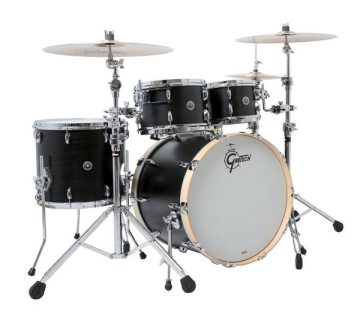Gretsch kesselsatz USA brooklyn GB-E8246 Satin Dark Ebony - Gretsch kesselsatz USA brooklyn GB-E8246 Satin Dark Ebony