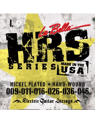 La Bella HRS-L Nickel Rounds Light 09-46 2 PAK - La Bella HRS-L Nickel Rounds Light 09-46 2 PAK