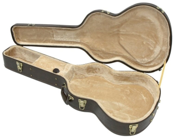 GEWA Prestige Arched Top Acoustic Guitar Case Brown - GEWA Prestige Arched Top Acoustic Guitar Case Brown