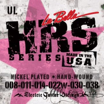 La Bella HRS-M Nickel Rounds Medium 10-48 2 PAK - La Bella HRS-M Nickel Rounds Medium 10-48 2 PAK