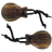 GEWA Castanets Indian Rosewood - GEWA Castanets Indian Rosewood