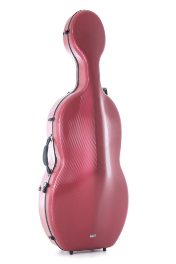 PURE GEWA CELLO CASE POLYCARBONATE 4.6 4/4 Red - PURE GEWA CELLO CASE POLYCARBONATE 4.6 4/4 Red