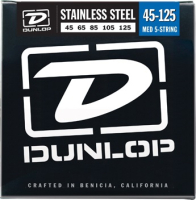 Dunlop DBS Stainless Steel Bass Medium 5-125 45-125