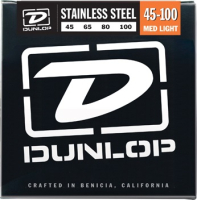 Dunlop DBS Stainless Steel Bass Med Light 45-100