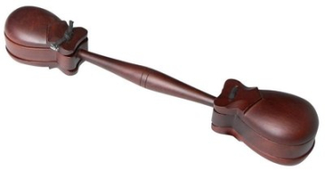 GEWA Double Castanet With Shaft - GEWA Double Castanet With Shaft