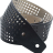 Dunlop BMF07BK Square Perforations 2.5" - Dunlop BMF07BK Square Perforations 2.5"