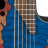 Ovation CE44P-8TQ Celebrity Elite Plus Mid Cutaway Trans Blue Quilt Maple - Ovation CE44P-8TQ Celebrity Elite Plus Mid Cutaway Trans Blue Quilt Maple