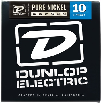 Dunlop DEK Pure Nickel Light/Heavy 10-52 - Dunlop DEK Pure Nickel Light/Heavy 10-52
