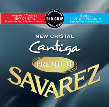 SAVAREZ 510CRJP New Cristal Cantiga Premium Mixed Tension - SAVAREZ 510CRJP New Cristal Cantiga Premium Mixed Tension