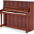 SCHULZE POLLMANN A 125A Mahogany Feather Gloss - SCHULZE POLLMANN A 125A Mahogany Feather Gloss