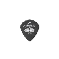 DUNLOP 482P1.35 Tortex Pitch Black Jazz III
