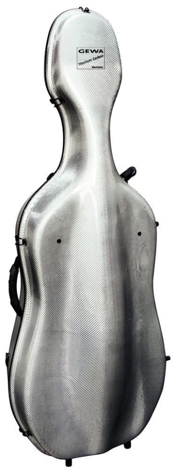 GEWA Idea Titanium Carbon 3.3 Cello Case - GEWA Idea Titanium Carbon 3.3 Cello Case