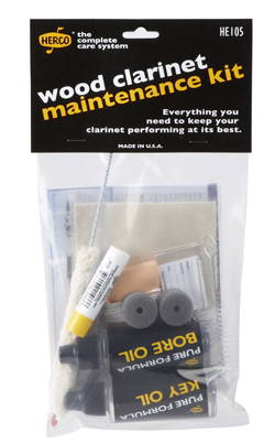 Dunlop HE105 Wood Clarinet-Maint Kit - Dunlop HE105 Wood Clarinet-Maint Kit