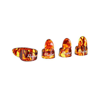 DUNLOP 9020TP Shell Plastic Fingerpicks Large