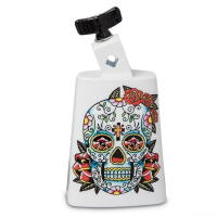 Latin Percussion LP204C-SS Collect-A-Bell Black Beauty Sugar Skull