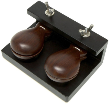 GEWA Castanet Block Rosewood - GEWA Castanet Block Rosewood