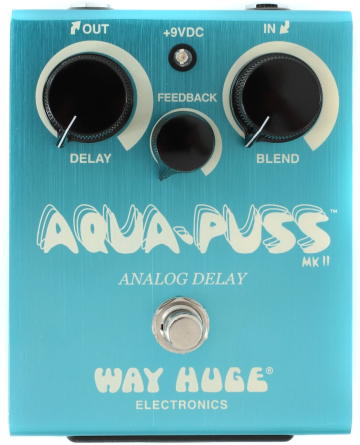 Dunlop WHE701 Aqua Puss Analog Delay - Dunlop WHE701 Aqua Puss Analog Delay
