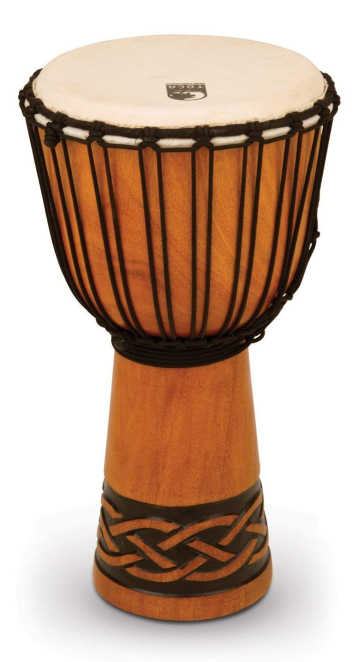 TOCA TODJ-10CK Origins Rope Tuned Djembe - TOCA TODJ-10CK Origins Rope Tuned Djembe